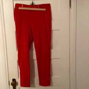 Anne Klein red dress pants size 8